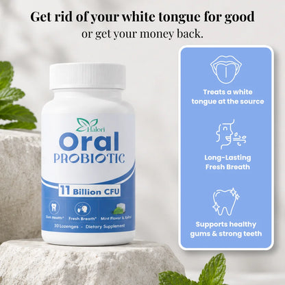 Halori™ Oral Probiotic fix tonsil stones at the source