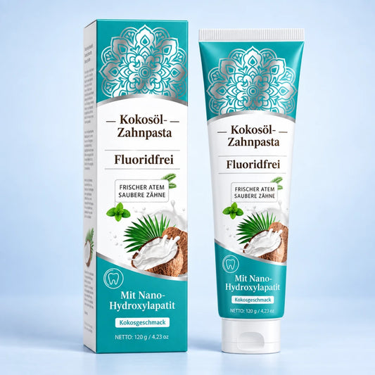 Kokosöl Zahnpasta – Fluoridfrei